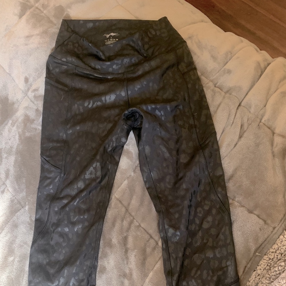 Black workout pants